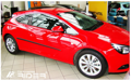 Ochranné lišty dverí Opel Astra IV GTC 12R htb, MODEL F-18