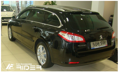 Ochranné lišty dverí Peugeot 508 sed/SW 10R a vyššie, MODEL F-16