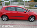 Ochranné lišty dverí Seat Leon 05-12R htb, MODEL F-26 