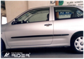 Ochranné lišty dverí Seat Ibiza II 3D 93-02R htb, MODEL F-6