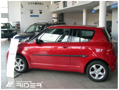 Ochranné lišty dverí Suzuki Swift 3D 05-10R htb, MODEL F-13