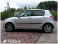 Ochranné lišty dverí Suzuki Swift 5D 05-10R htb, MODEL F-14