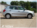 Ochranné lišty dverí Škoda Fabia II 07-14R, MODEL F-3