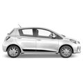 Ochranné lišty dverí  Toyota Yaris 5D 11R/17R