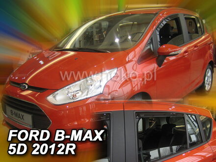 Deflektory FORD B-MAX od 2012 + zadné deflektory