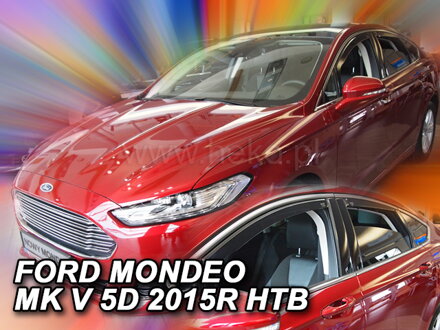 Deflektory FORD MONDEO HTB od 2014 do 2022 + zadné deflektory