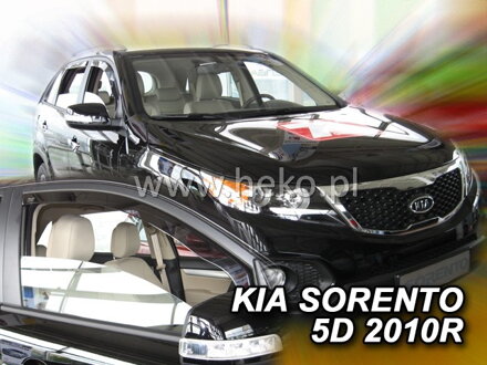 Deflektory KIA SORENTO II od 2009 do 2015