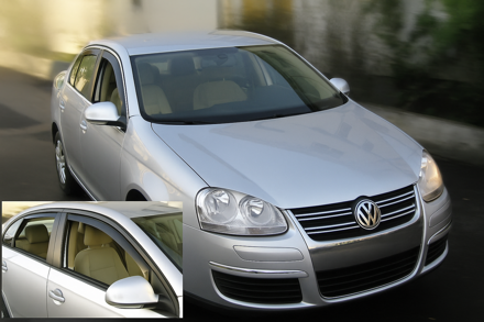 Deflektory VW JETTA od 08/2005 do 2011 / GOLF A5/A6 VARIANT od 2007