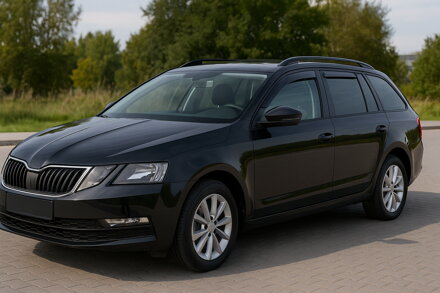 Deflektory ŠKODA OCTAVIA III combi od 2013 + zadné deflektory