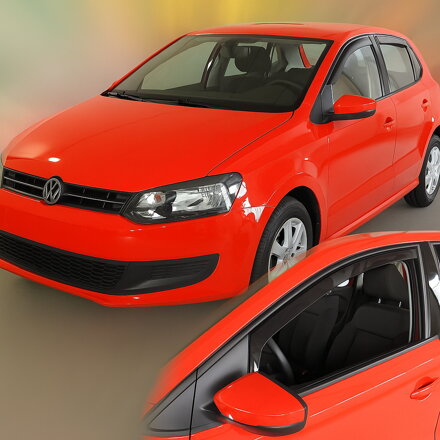 Deflektory VW POLO V 5dv od 2009