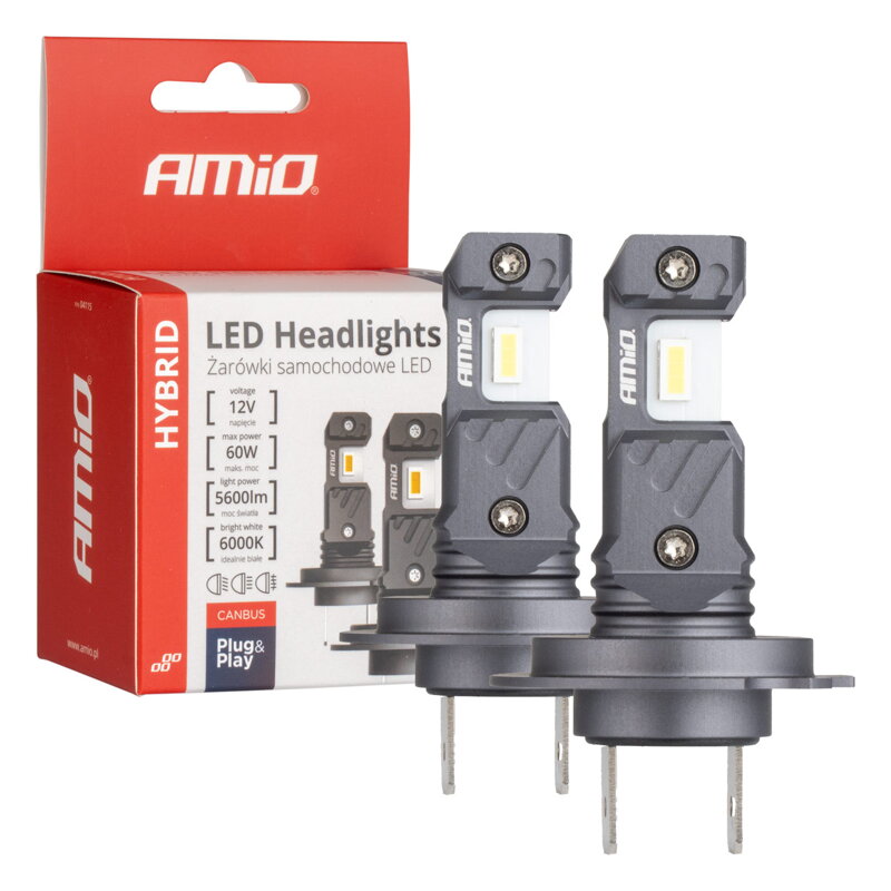LED žiarovky hlavného svietenia Hybrid séria H7 H18 6000K Canbus 60W LED žiarovky hlavného svietenia Hybrid séria H7 H18 6000K Canbus 60W