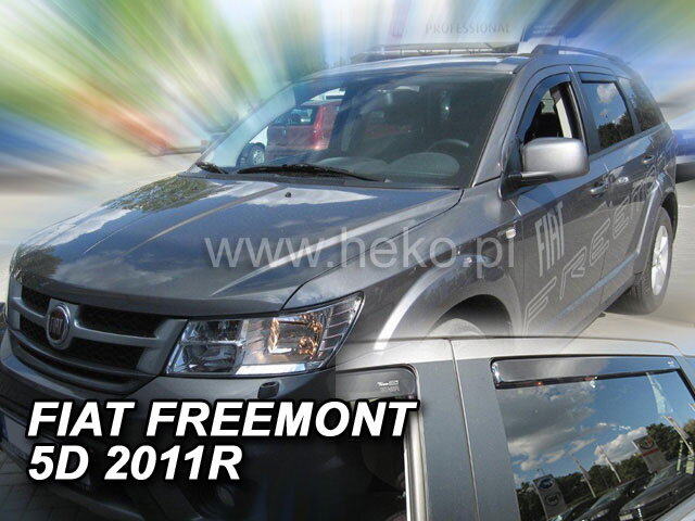 Deflektory FIAT FREEMONT 5D 2011R->(+zadné) Deflektory FIAT FREEMONT 5D 2011R->(+zadné)