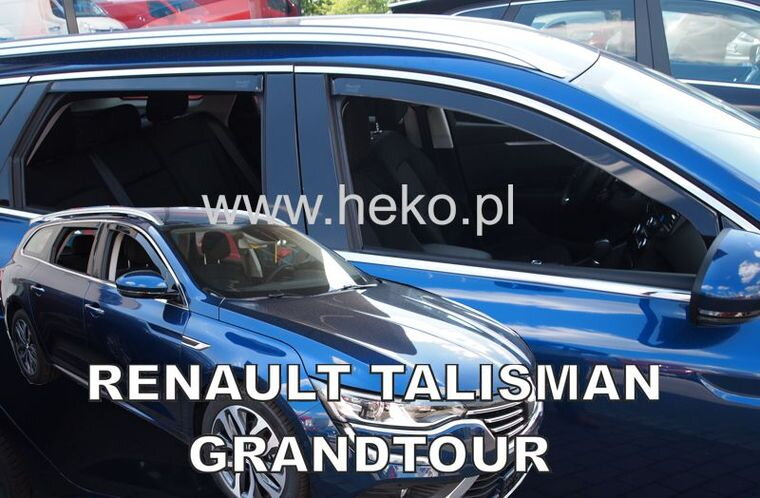 Deflektory Renault Talisman 4D 16R (+zadné) grandtour Deflektory Renault Talisman 4D 16R (+zadné) grandtour