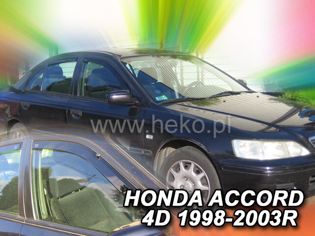 Deflektory HONDA ACCORD CG 4d 10/1998r.-2003r Deflektory HONDA ACCORD CG 4d 10/1998r.-2003r