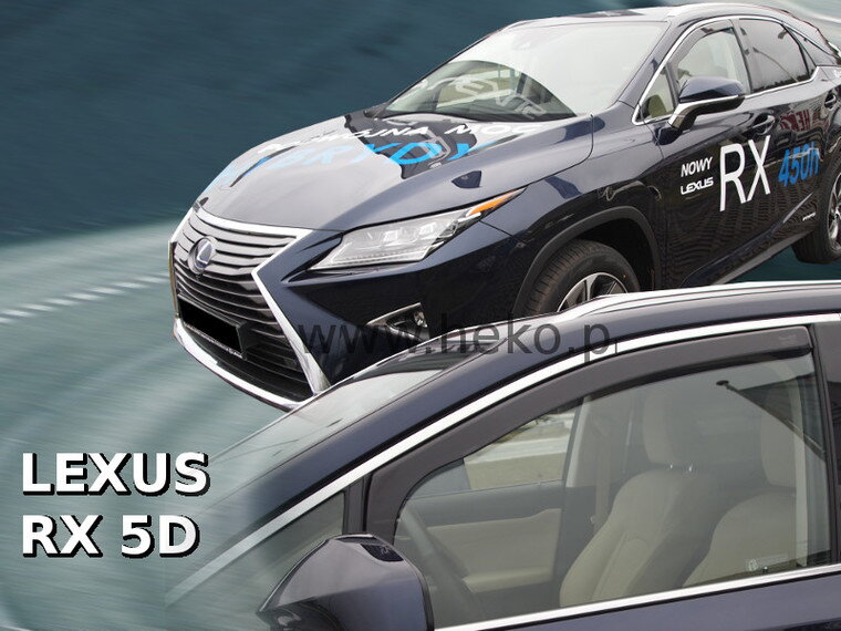 Deflektory Lexus RX 5D 16R Deflektory Lexus RX 5D 16R