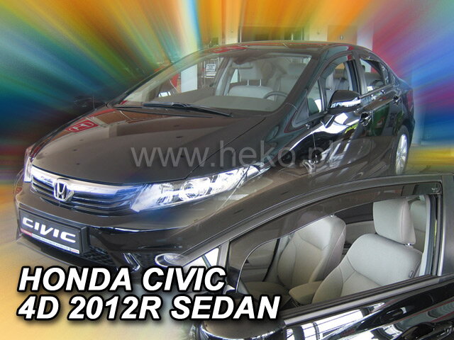 Deflektory HONDA CIVIC 4D 2012R a vyššie SED Deflektory HONDA CIVIC 4D 2012R a vyššie SED