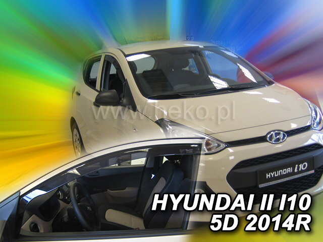 Deflektory HYUNDAI i10 II od 2014 do 2019 Deflektory HYUNDAI i10 II od 2014 do 2019
