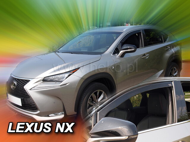 Deflektory LEXUS NX 5D 2014R-> Deflektory LEXUS NX 5D 2014R->