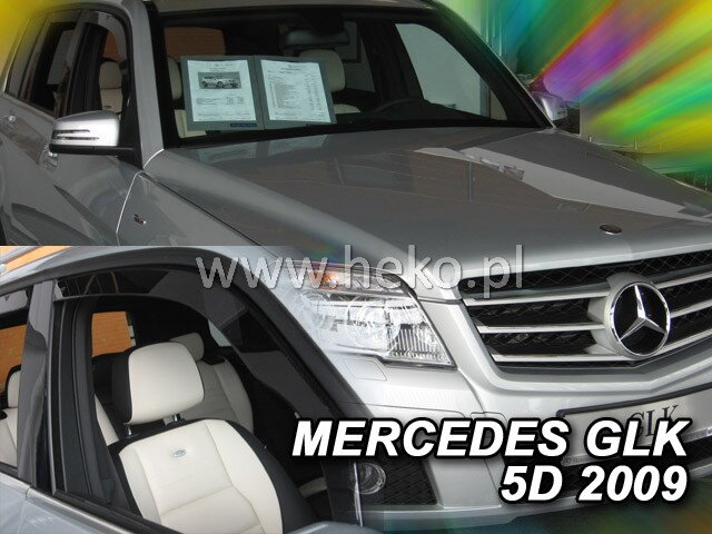 Deflektory MERCEDES GLK X204 5d 2009R.-> Deflektory MERCEDES GLK X204 5d 2009R.->