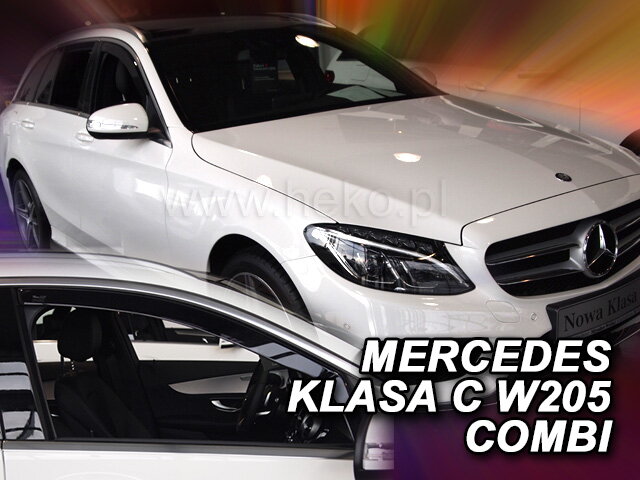 Deflektory MERCEDES Klasa C W205 5D 2014R-> COMBI Deflektory MERCEDES Klasa C W205 5D 2014R-> COMBI