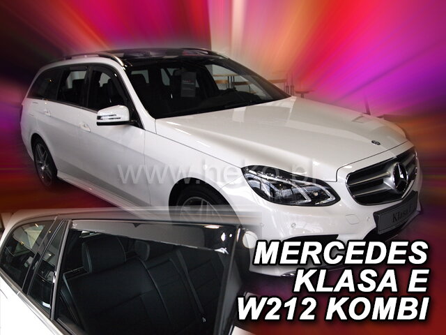 Deflektory MERCEDES Klasa E W 212 5D 2009R->(+zadné) KOMBI Deflektory MERCEDES Klasa E W 212 5D 2009R->(+zadné) KOMBI