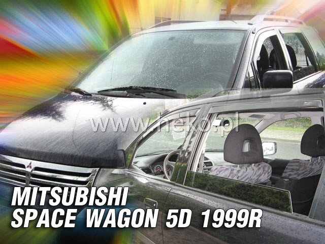 Deflektory MITSUBISHI SPACE WAGON 5D 1999 – 2005R Deflektory MITSUBISHI SPACE WAGON 5D 1999 – 2005R