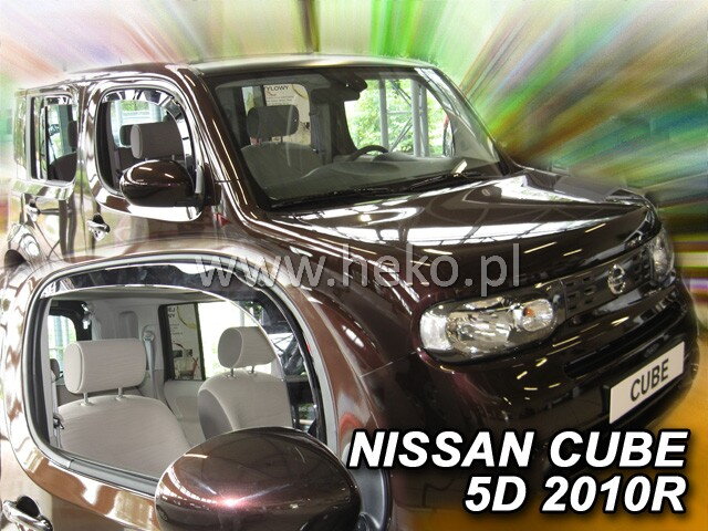 Deflektory NISSAN CUBE 5D 2010R. a vyššie Deflektory NISSAN CUBE 5D 2010R. a vyššie