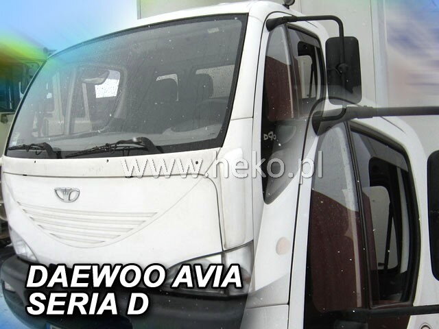 Deflektory DAEWOO AVIA seria D Deflektory DAEWOO AVIA seria D