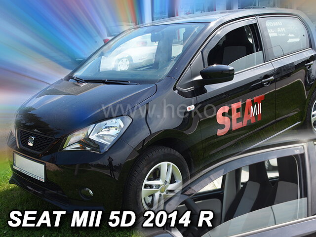 Deflektory SEAT Mii 5D 2012R-> Deflektory SEAT Mii 5D 2012R->