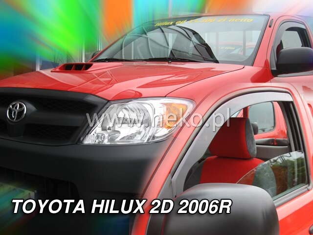 Deflektory TOYOTA HILUX 2D 08.2006R. a vyššie Deflektory TOYOTA HILUX 2D 08.2006R. a vyššie