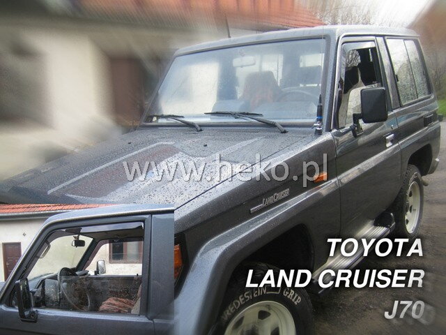 Deflektory TOYOTA LAND CRUISER J 70 3D 1984 - 1996R. Deflektory TOYOTA LAND CRUISER J 70 3D 1984 - 1996R.
