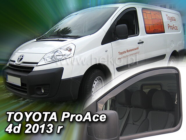 Deflektory TOYOTA ProAce 4d 2013r-> Deflektory TOYOTA ProAce 4d 2013r->