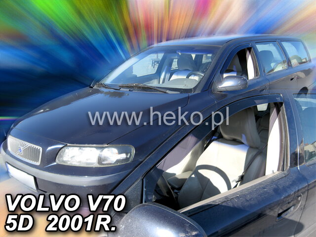 Deflektory VOLVO V/XC70 5d 03/2000-2007r. (kombi) Deflektory VOLVO V/XC70 5d 03/2000-2007r. (kombi)