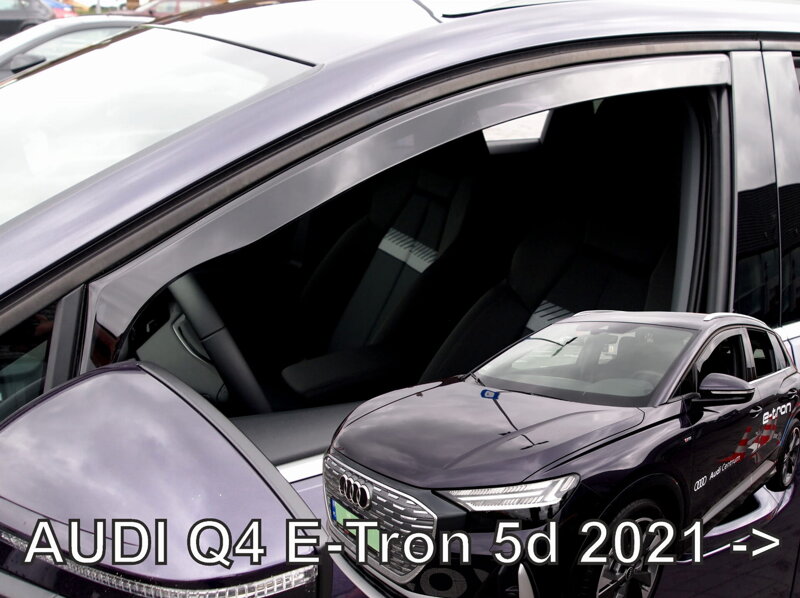 Deflektory Audi Q4 E-Tron 5D 2021->/ Audi Q4 E-Tron Sportback 5D 2021