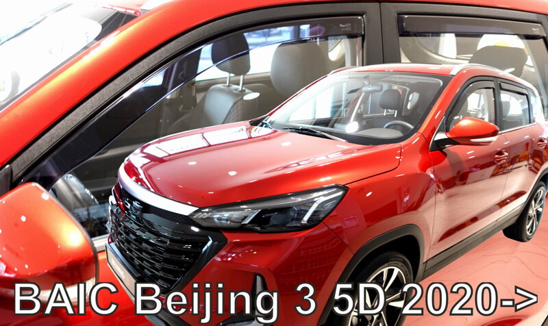 Deflektory BAIC BEIJING 3 5D 2020-> Deflektory BAIC BEIJING 3 5D 2020->