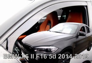 Deflektory BMW X6 II F16 5D 2014-2019 Deflektory BMW X6 II F16 5D 2014-2019