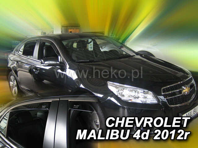 Deflektory CHEVROLET MALIBU (IVGen) 4D 2012R. a vyššie(+zadné) Deflektory CHEVROLET MALIBU (IVGen) 4D 2012R. a vyššie(+zadné)
