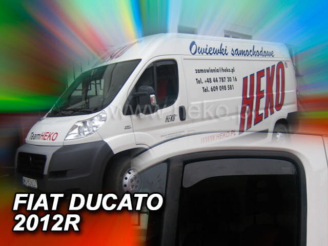 Deflektory CITROEN JUMPER III / PEUGEOT BOXER / FIAT DUCATO od 2006 krátke deflektory Deflektory CITROEN JUMPER III / PEUGEOT BOXER / FIAT DUCATO od 2006 krátke deflektory