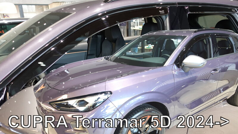 Deflektory CUPRA Terramar 5d 2024-> Deflektory CUPRA Terramar 5d 2024->