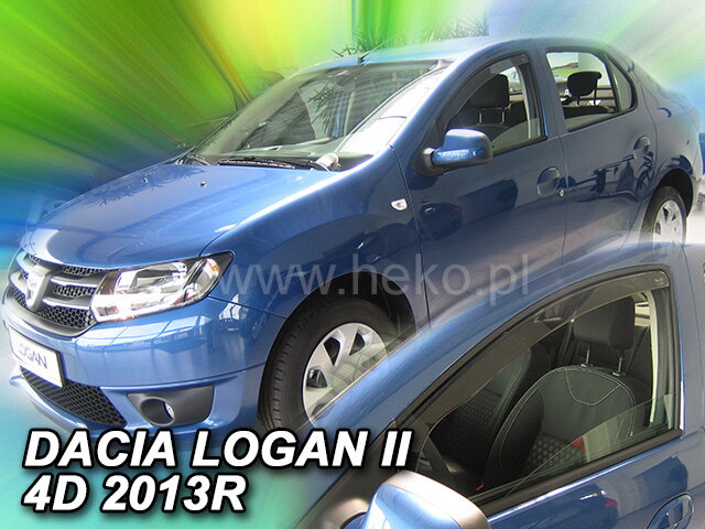 Deflektory DACIA LOGAN II 4D 2013R.-> Deflektory DACIA LOGAN II 4D 2013R.->