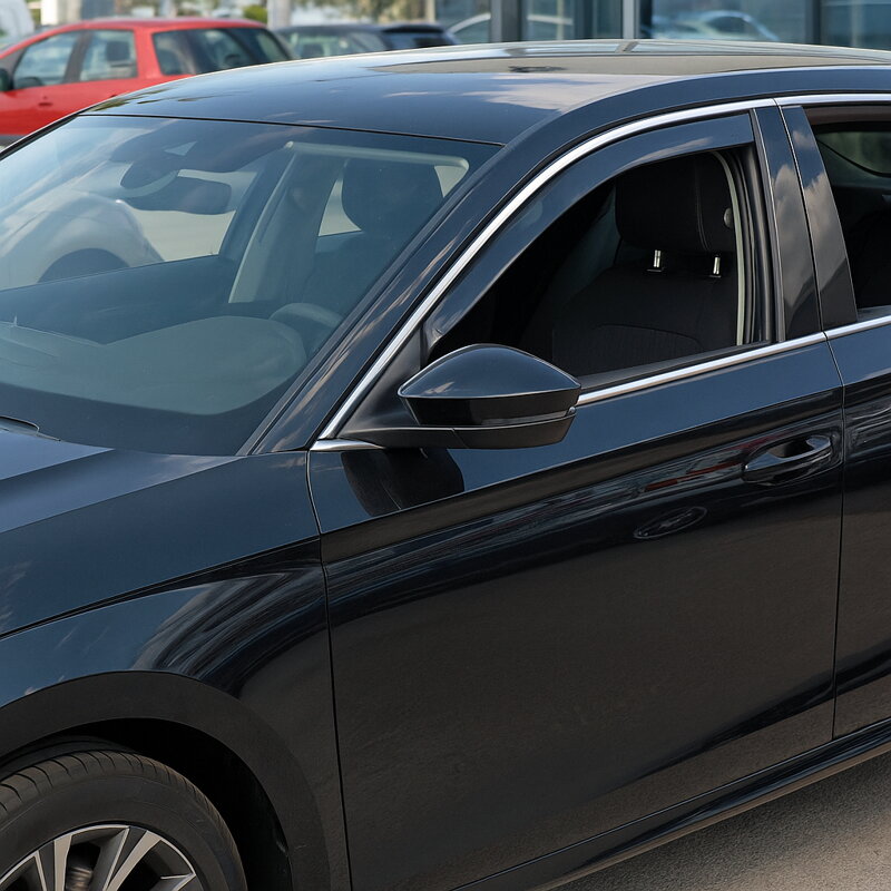 Deflektory ŠKODA OCTAVIA IV sedan od 2020 + zadné deflektory Deflektory ŠKODA OCTAVIA IV sedan od 2020 + zadné deflektory