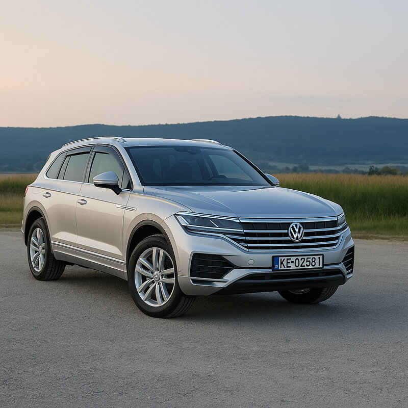 Deflektory VW TOUAREG III od 2018 + zadné deflektory Deflektory VW TOUAREG III od 2018 + zadné deflektory
