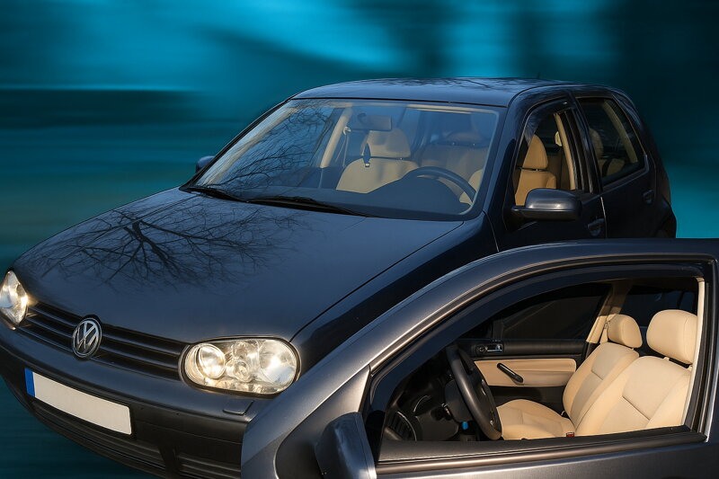 Deflektory VW GOLF IV 5dv od 10/1997 do 2004