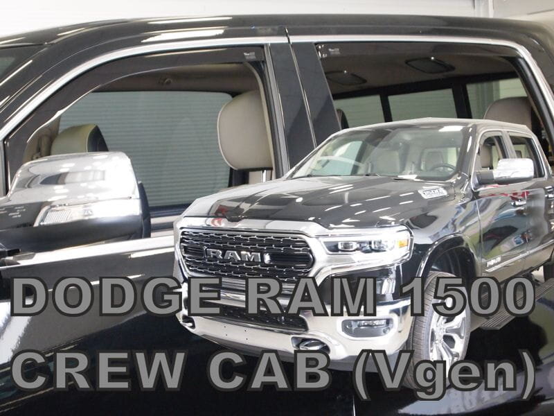 Deflektory DODGE RAM Crew cab 2019 -> (perdné + zadné) Deflektory DODGE RAM Crew cab 2019 -> (perdné + zadné)