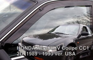 Deflektory Honda Accord IV Coupe CC1 2D 1989-1993 USA VERZIA Deflektory Honda Accord IV Coupe CC1 2D 1989-1993 USA VERZIA