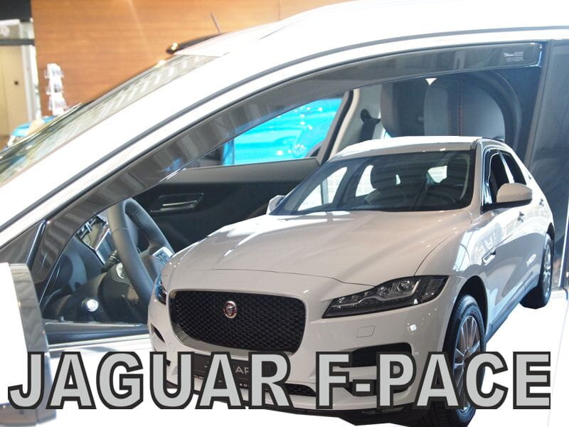 Deflektory Jaguar F-pace 2018-> (predné) Deflektory Jaguar F-pace 2018-> (predné)