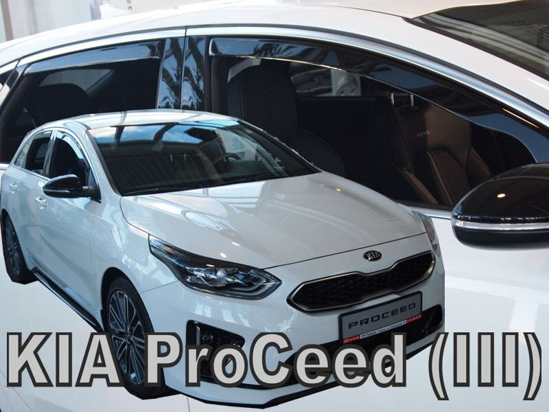 Deflektory KIA ProCeed III od 2019 + zadné deflektory Deflektory KIA ProCeed III od 2019 + zadné deflektory