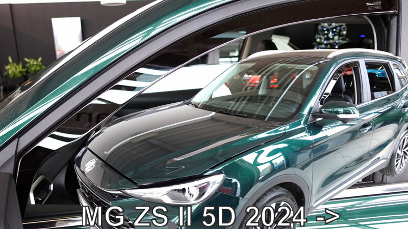 Deflektory MG ZS II 5d 2024-> predné Deflektory MG ZS II 5d 2024-> predné