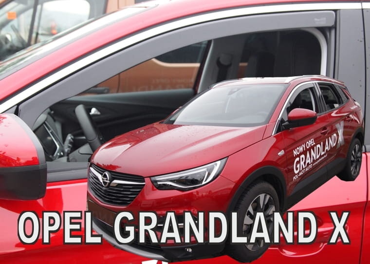 Deflektory Opel Grandland X 5 dverový 2017 a vyššie Deflektory Opel Grandland X 5 dverový 2017 a vyššie