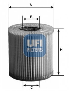 Olejový filter UFI 25.029.00 Olejový filter UFI 25.029.00
